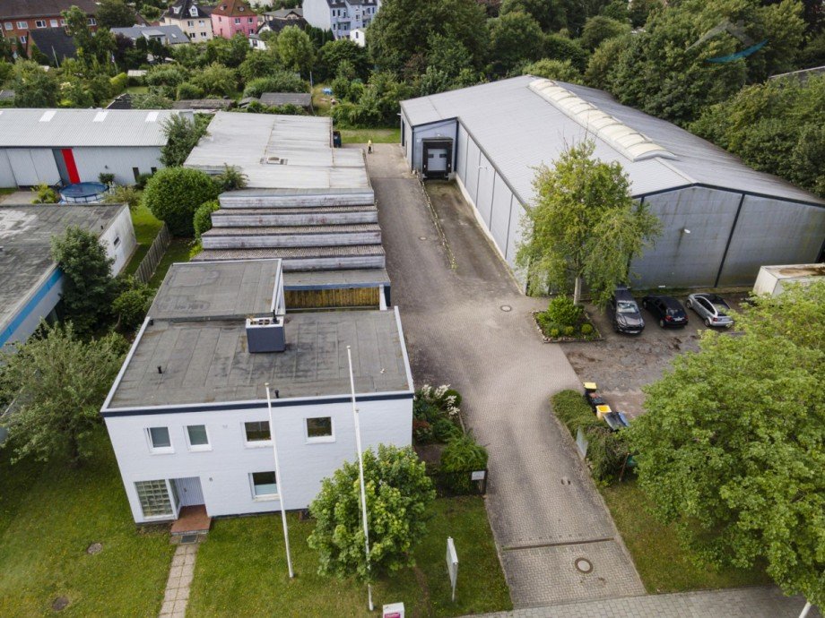 Luftbild Gel�nde Lager Kiel / Friedrichsort