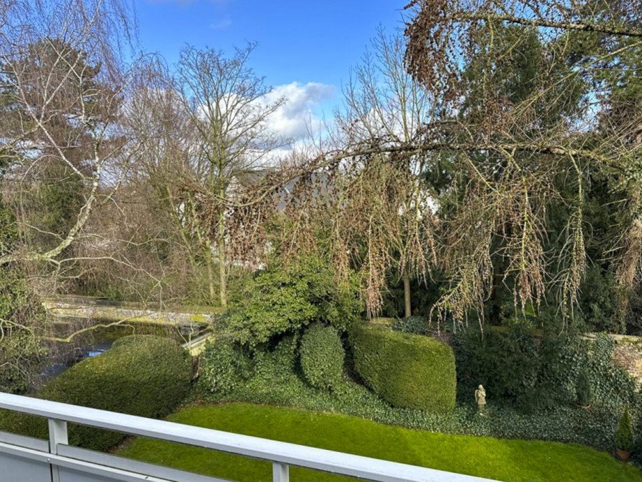 Blick vom Balkon Dachgeschosswohnung D�sseldorf - Lohausen