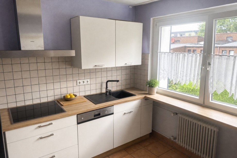 Einbauk�che Etagenwohnung D�sseldorf