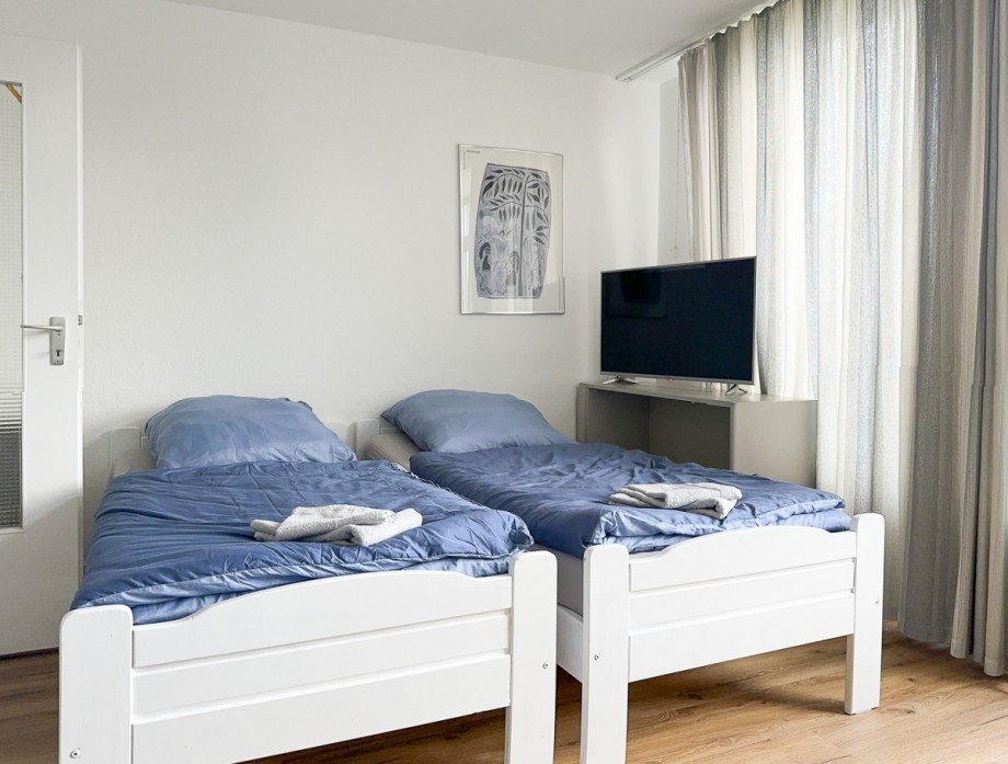 Wohn_Schlafbereich Dachgeschosswohnung D�sseldorf - Lohausen