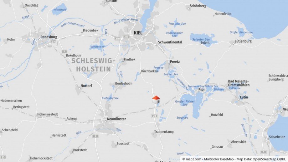 Lageplan Einfamilienhaus Stolpe