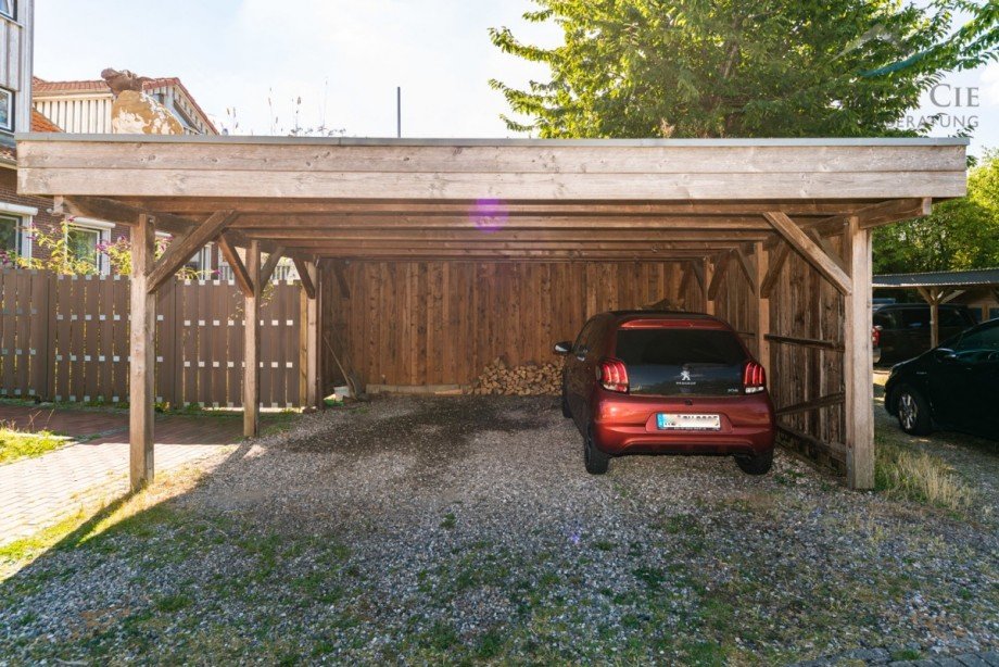 Doppelcarport Erdgeschosswohnung Rumohr