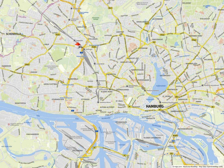 Makrolage B�rofl�che Hamburg