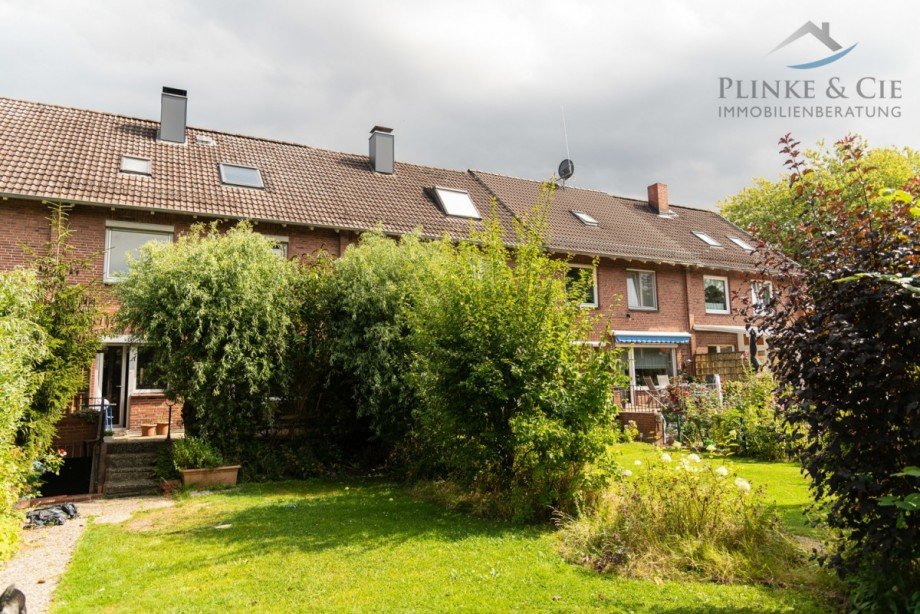 R�ckseite Reihenmittelhaus Kiel / Holtenau