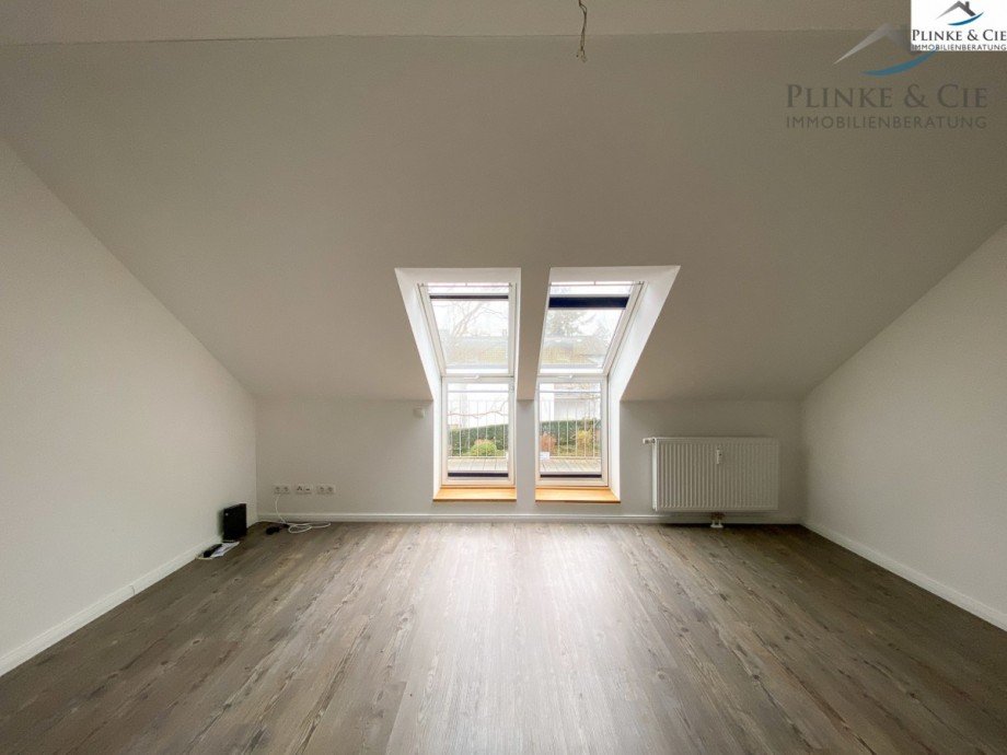 Wohnzimmer Dachgeschosswohnung Timmendorfer Strand