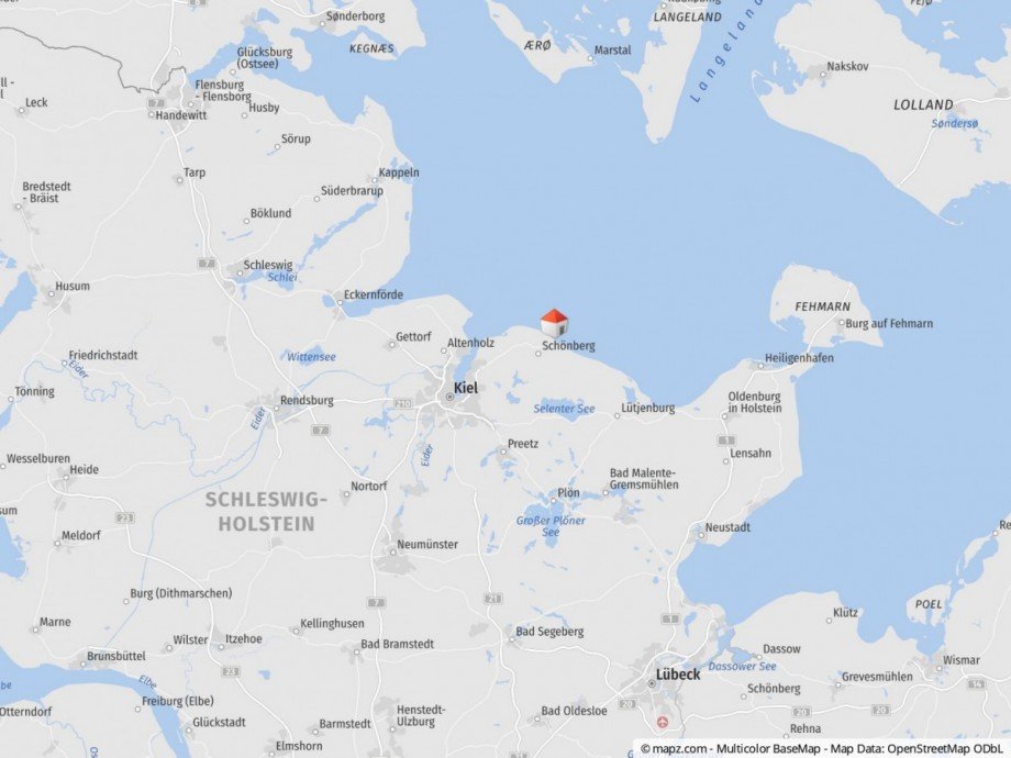 Makrolage Kieler Bucht Etagenwohnung Sch�nberg (Holstein) / Holm