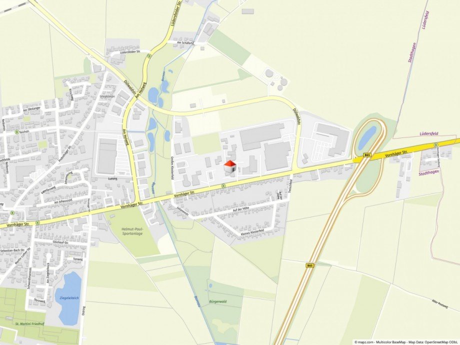 Lageplan Micro sonstige Stadthagen